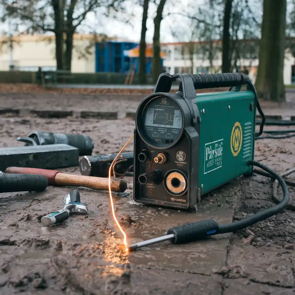 Poste à souder Parkside fil fourré problème