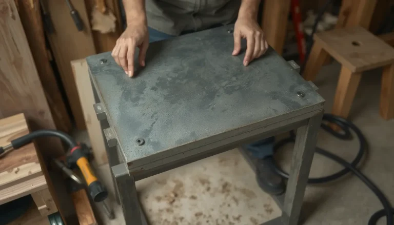 Construire une table de soudure fait maison : le guide complet pas à pas