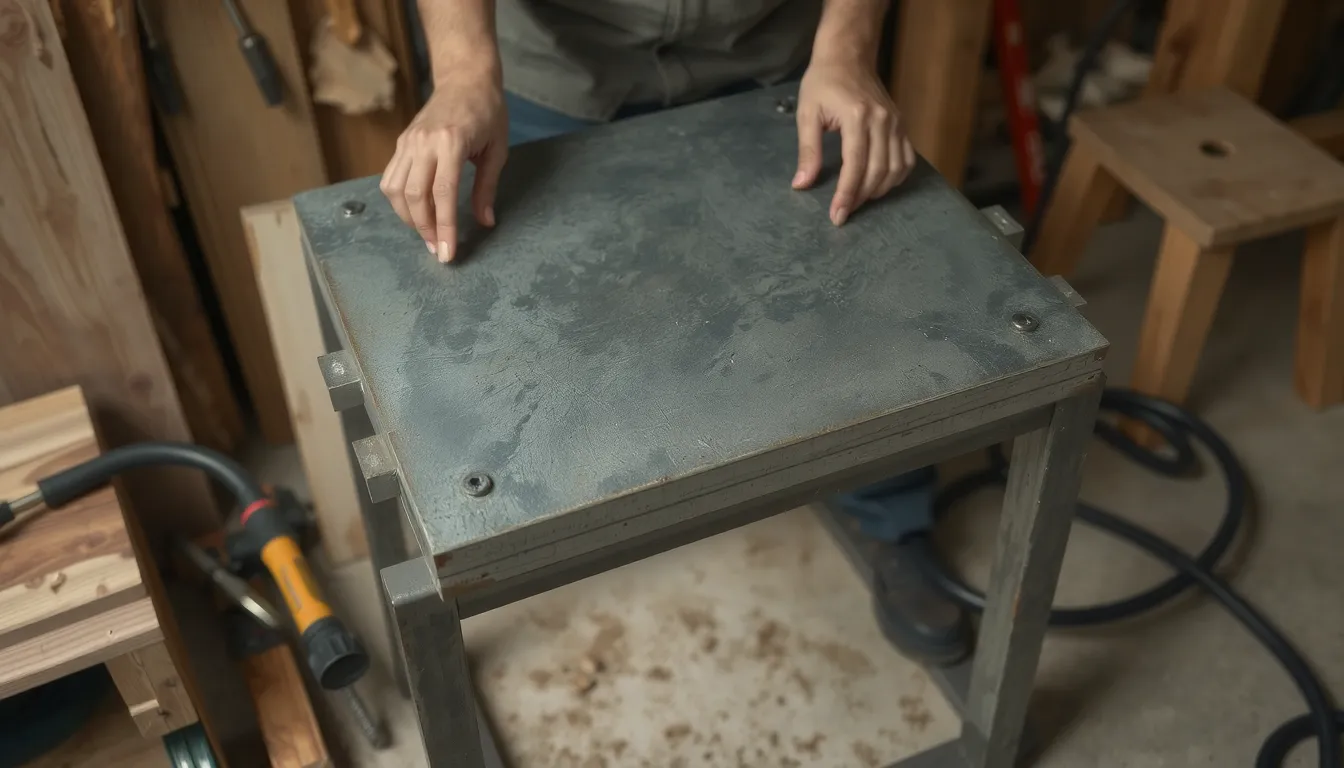 table de soudure fait maison