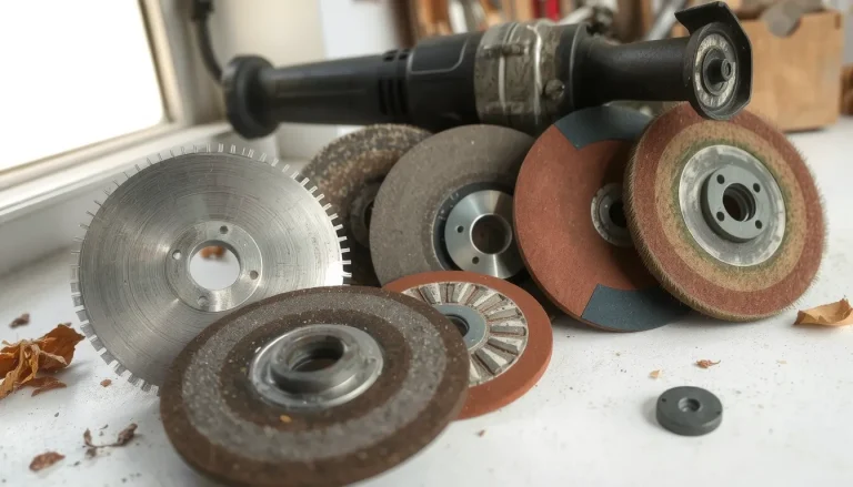 Different type de disque pour meuleuse : le guide complet pour choisir selon matériau et usage