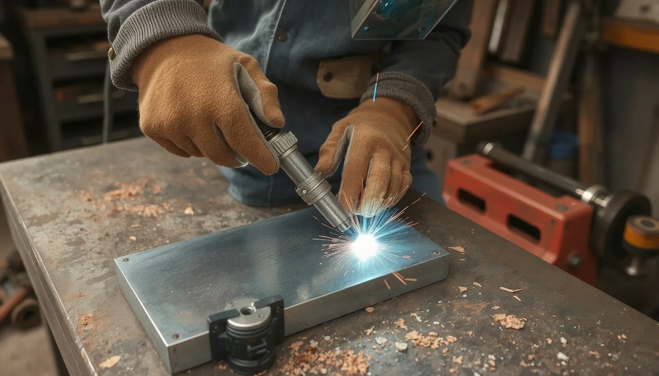 comment souder deux pieces metal